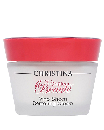 Christina Chateau de Beaute Vino Sheen Restoring Cream - Восстанавливающий крем "Великолепие", 50 мл - hairs-russia.ru